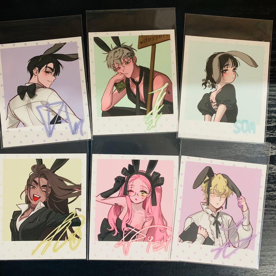 韓国限定　エイリアンステージ 韓国カフェ 3周年　ポラロイド 特典 エイステ 韓国限定 エイリアンステージ エイステ 3周年 カフェ ミジ スア