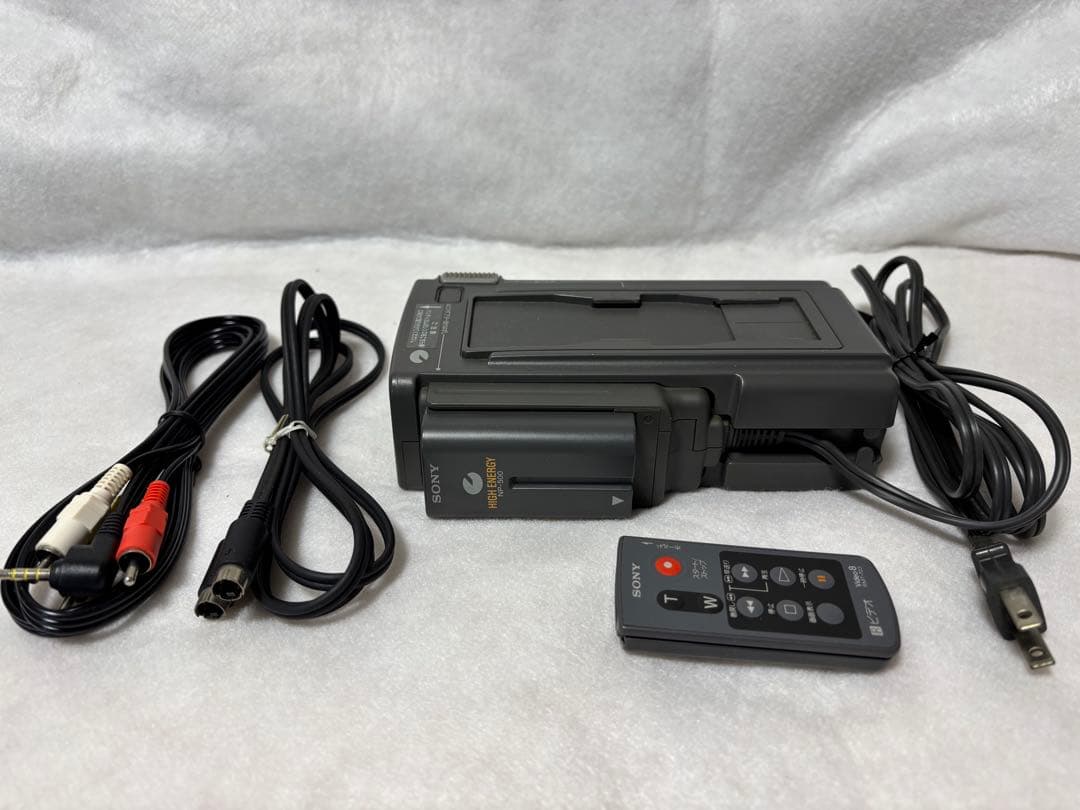 【動作確認済】ソニービデオカメラHi8 CCD-TR2 フルセット