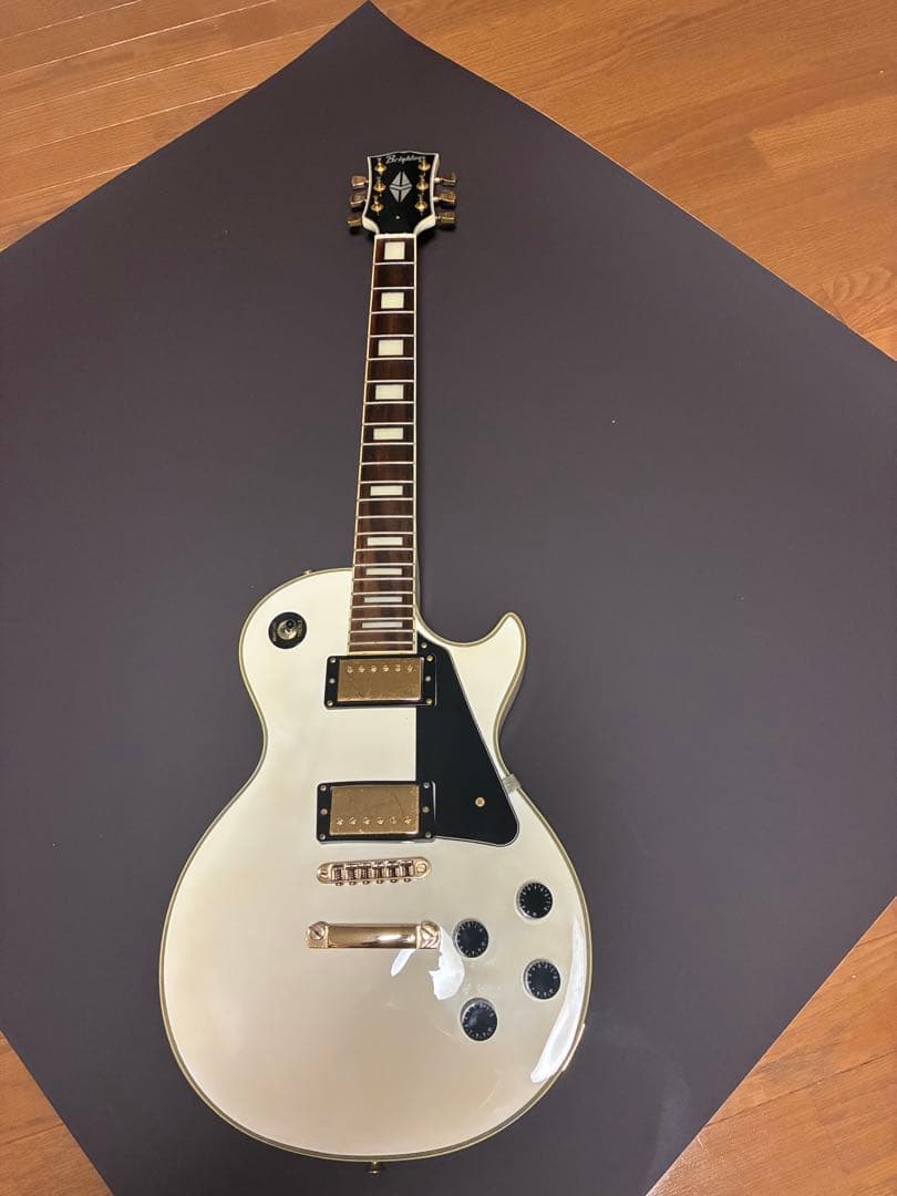 レスポールスタイル エレキギター ホワイト L7 白レスポール Larry Carlton L7 WH エレキギター レスポール