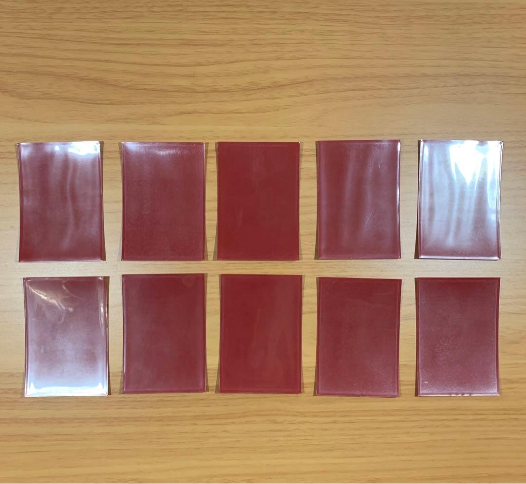 遊戯王 TOP1000 2011 赤 スリーブ 67枚