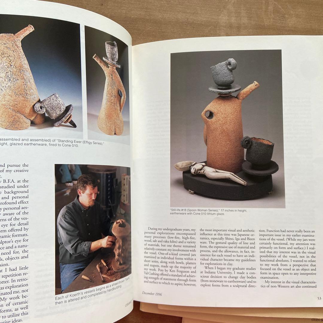 1996洋書 ヴィンテージマガジン ポッタリー セラミック 陶芸 - www
