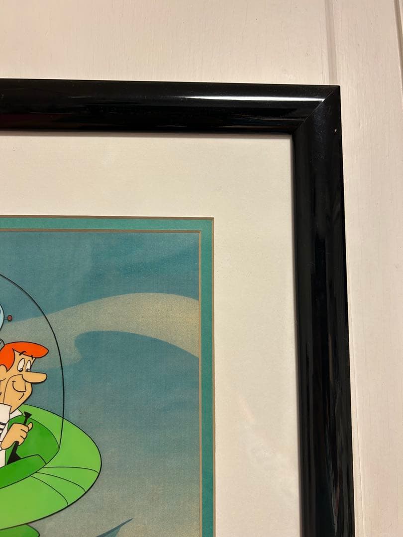 宇宙家族ジェットソン 作者2人サイン入りセル画