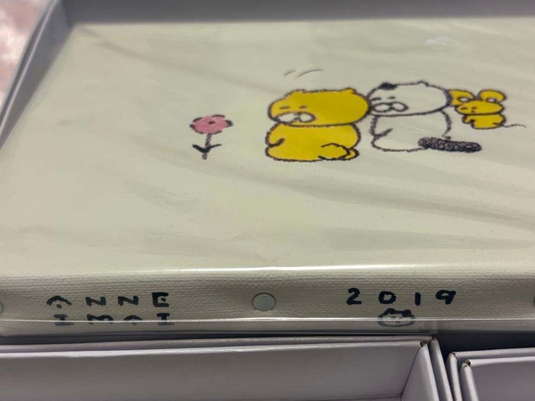 今井杏　ANNE IMAI　くまいぬ　キャンバスアート　アート　絵画　まとめ売り