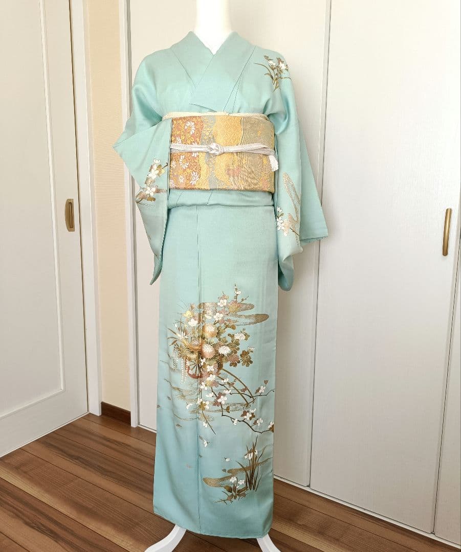 正絹訪問着（作家物） フルセット4点 卒業式 入学式 宮参り 七五三
