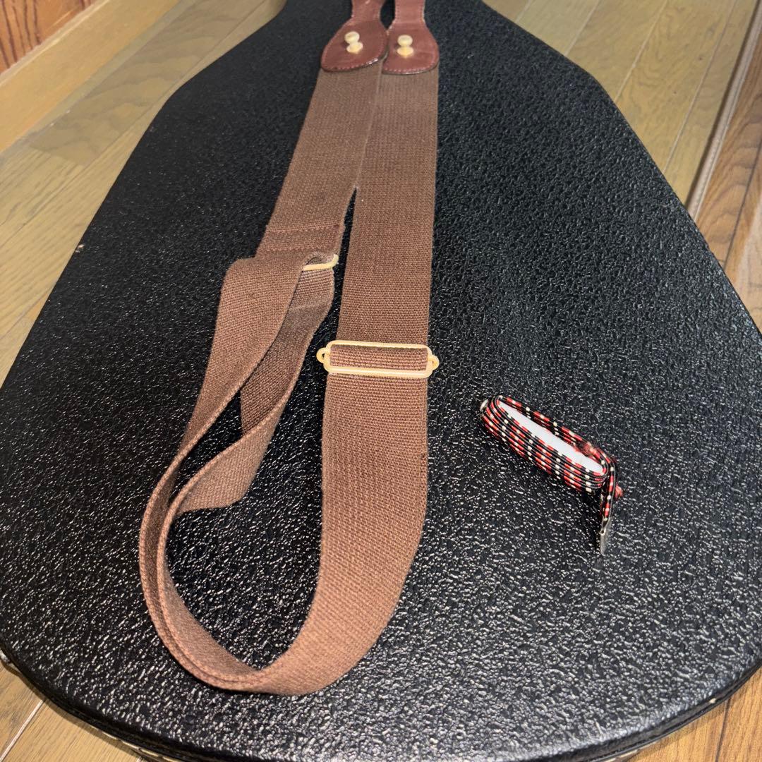 Morris Special W-35 ハードケース ストラップ ゴム式カポ付き