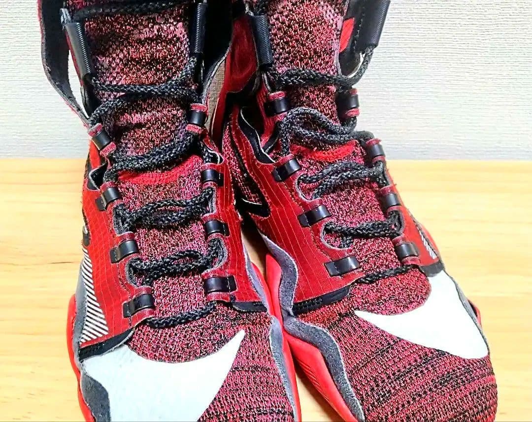 ナイキ ボクシングシューズ ハイパーKO2 赤 27cm／HyperKO - メルカリ