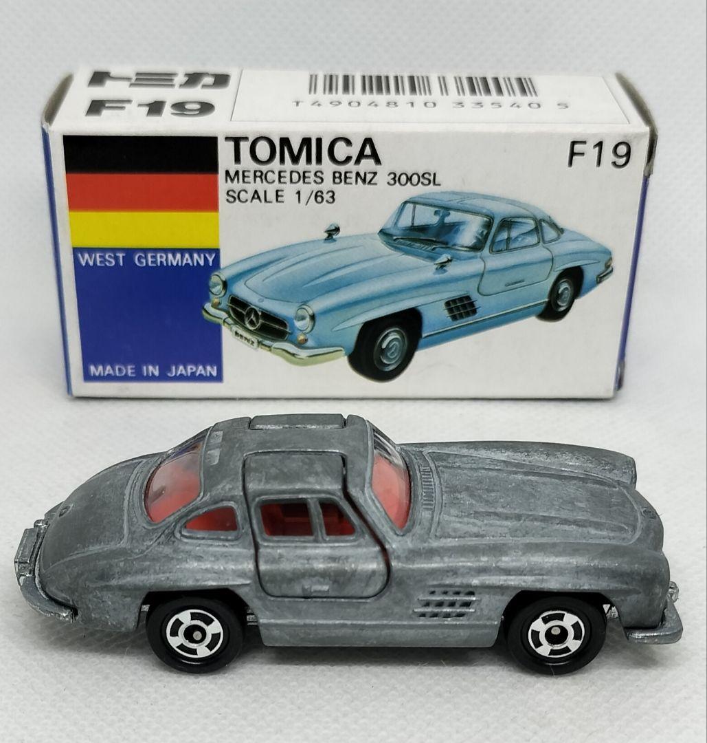 ⚠️無塗装《青箱トミカF19-3》イケダ 特注【ベンツ300SL】ウルトラ美品