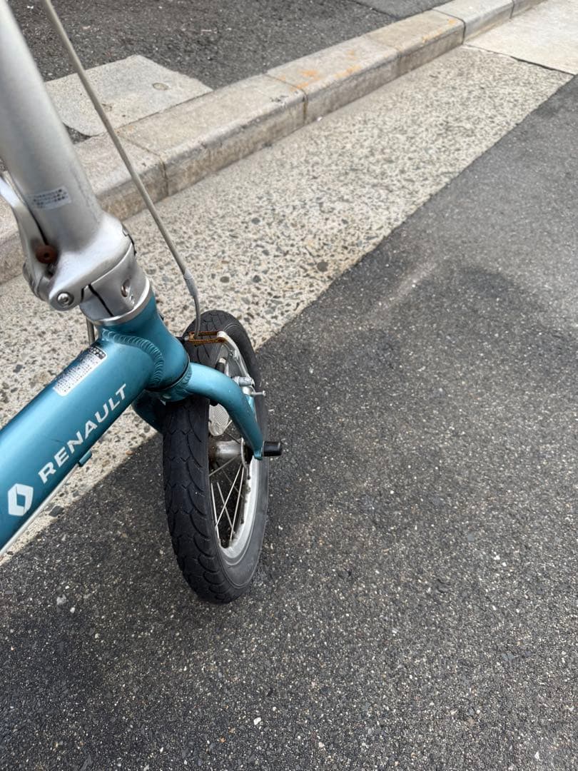 142 自転車 大阪市 【引取り限定】 14インチ 折りたたみ 【引取り限定