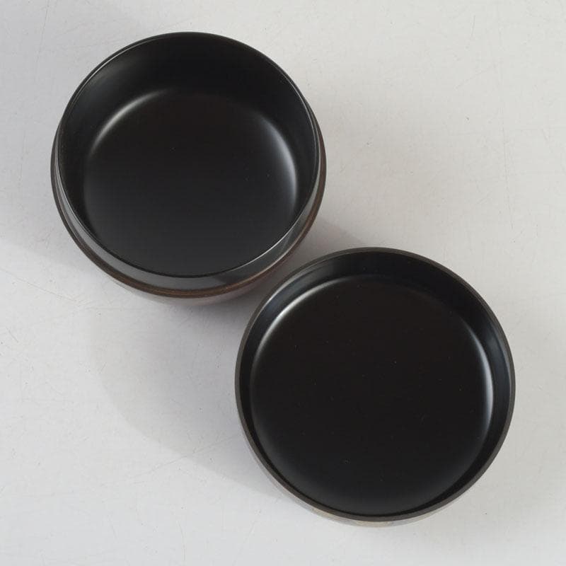 茶道具 輪島塗 大角博明作 沈金 花草蒔絵 平棗 共箱 V 9239 - メルカリ