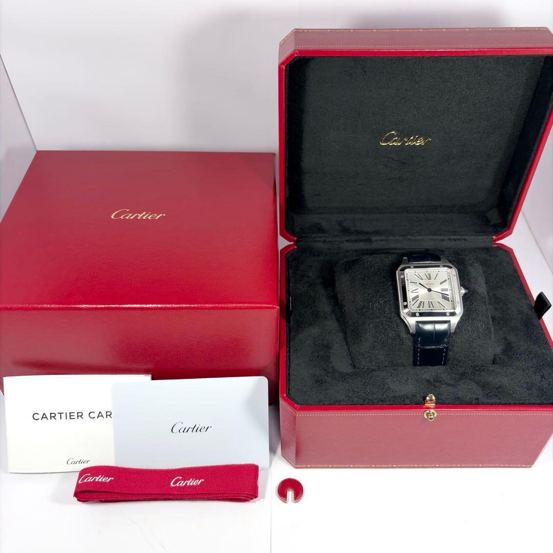 カルティエ サントスドュモン LM　WSSA0022 santos ラージモデル