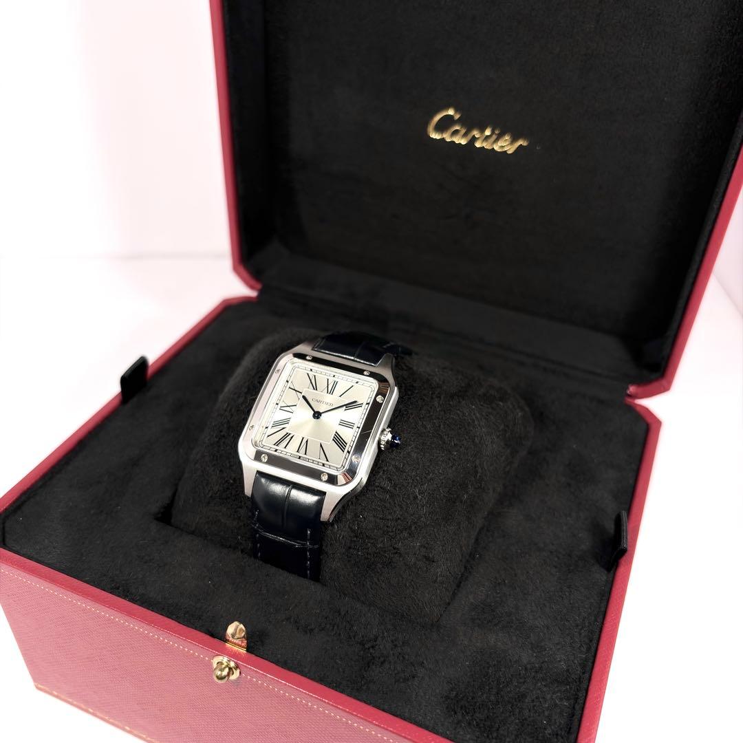 カルティエ サントスドュモン LM　WSSA0022 santos ラージモデル