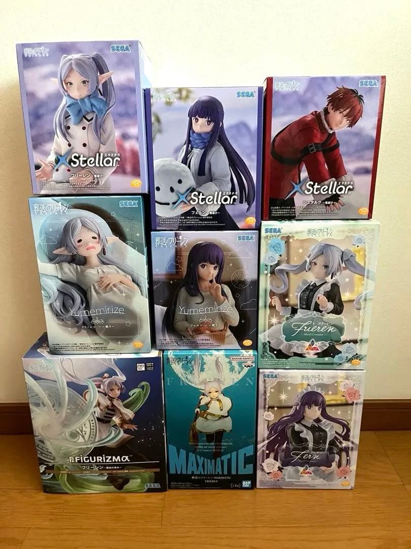 プライズフィギュア 葬送のフリーレン まとめ売り 9体セット - メルカリ