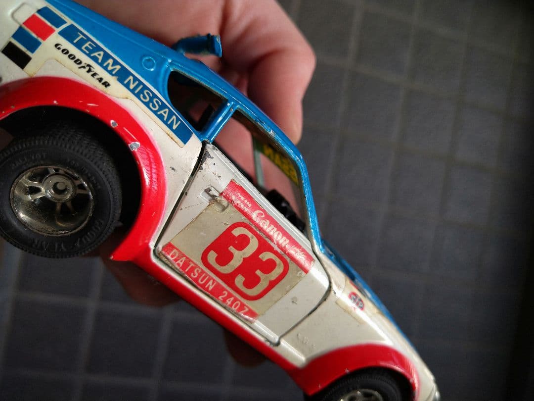 ブリキ　昭和レトロ　レーシングカー　日本製　希少　レア　レトロ　ミニカー