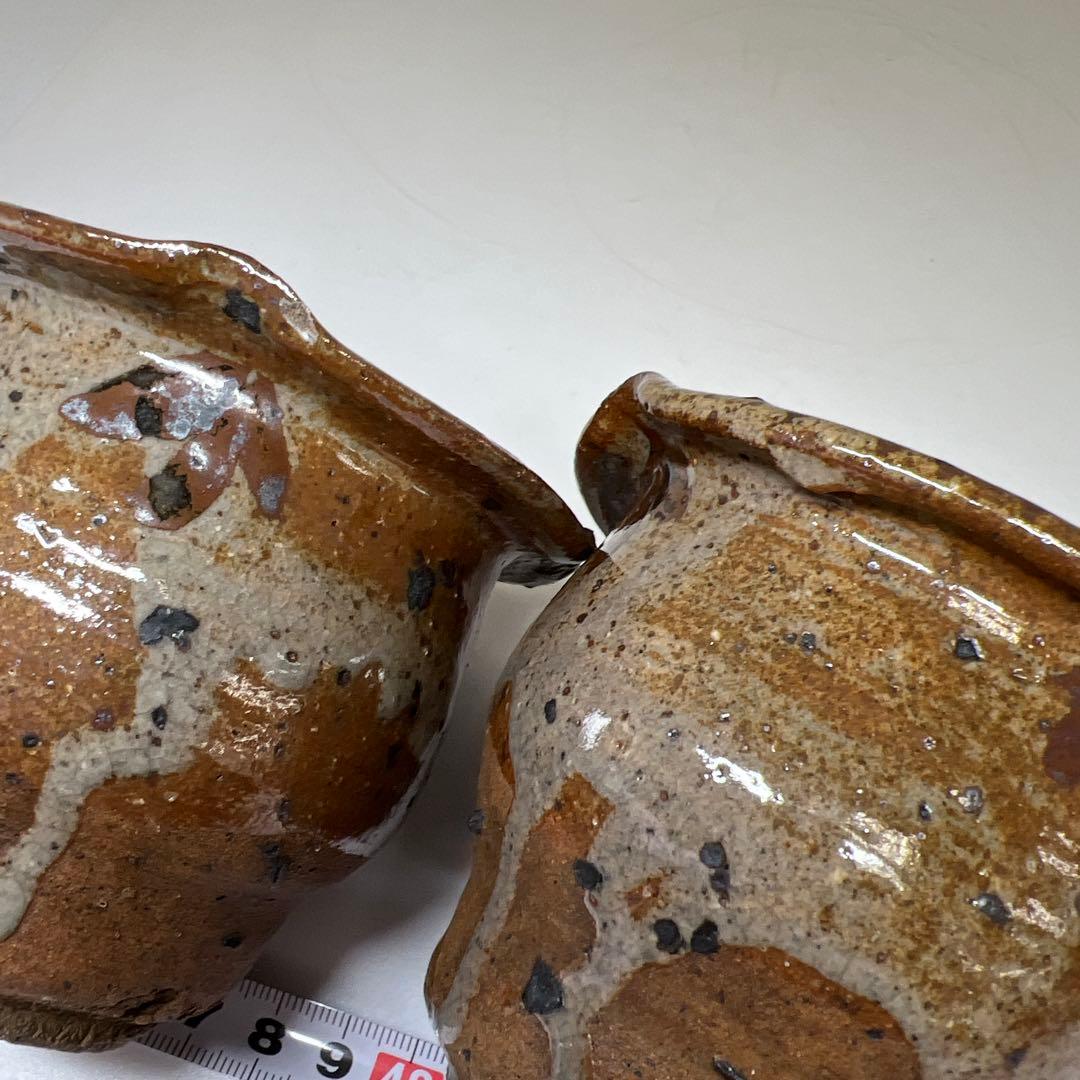 古唐津 絵唐津向付5客 口径約10㎝ 東Y7-1112☆