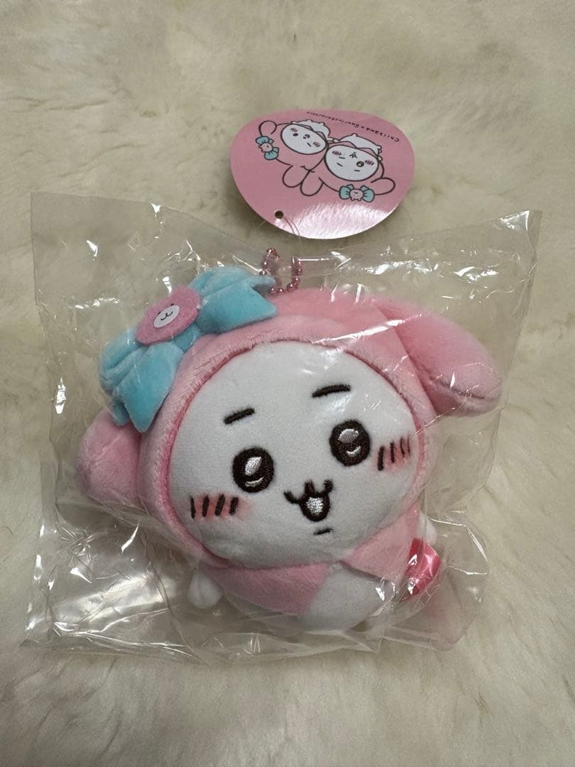 【新品未使用タグ付】ちいかわ×サンリオキャラクターズ ぷちミニマスコット7種