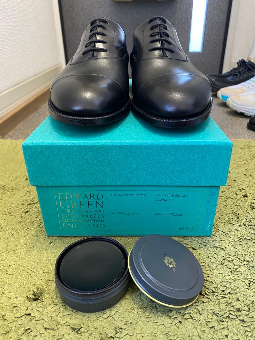 未使用 / Edward Green / CHELSEA / 左右サイズ違い