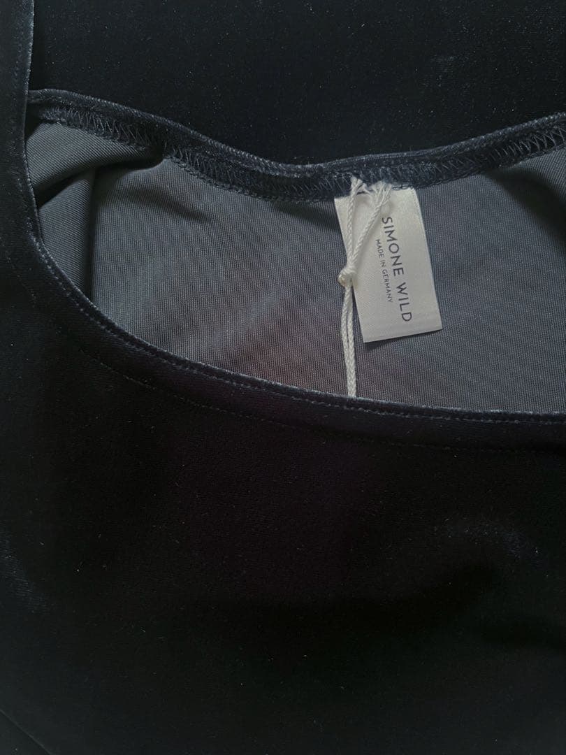 SIMONE WILD/シモーネ ワイルド ベルベットタンクトップ グレーS