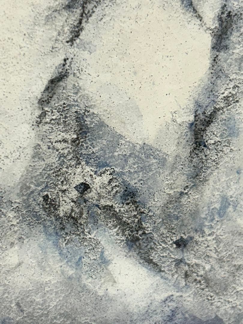 富岳」 曲子光男 富士山 絵画 日本画