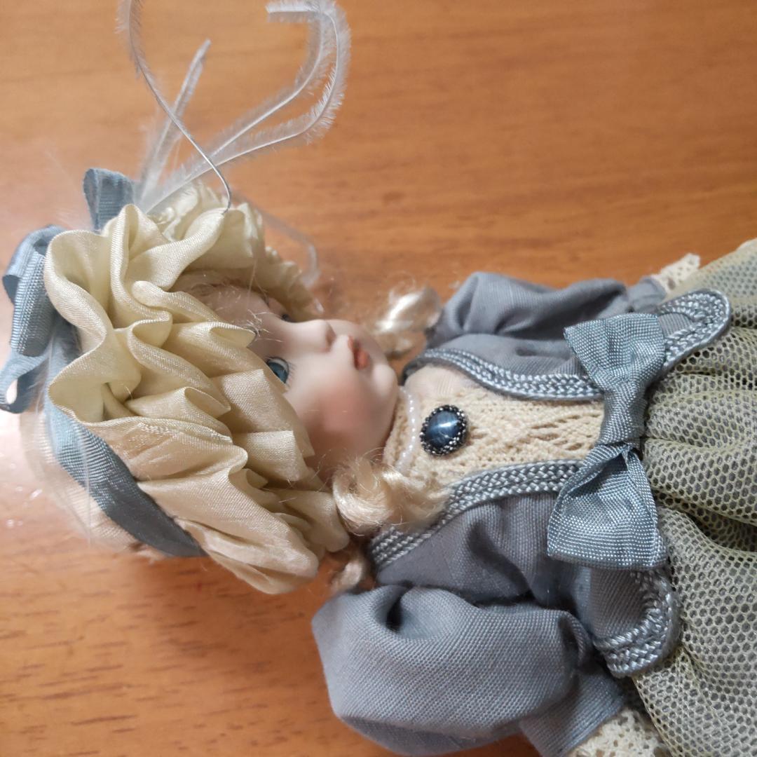 ミニョネット ブリュ風 アンティークドールリプロ 人形