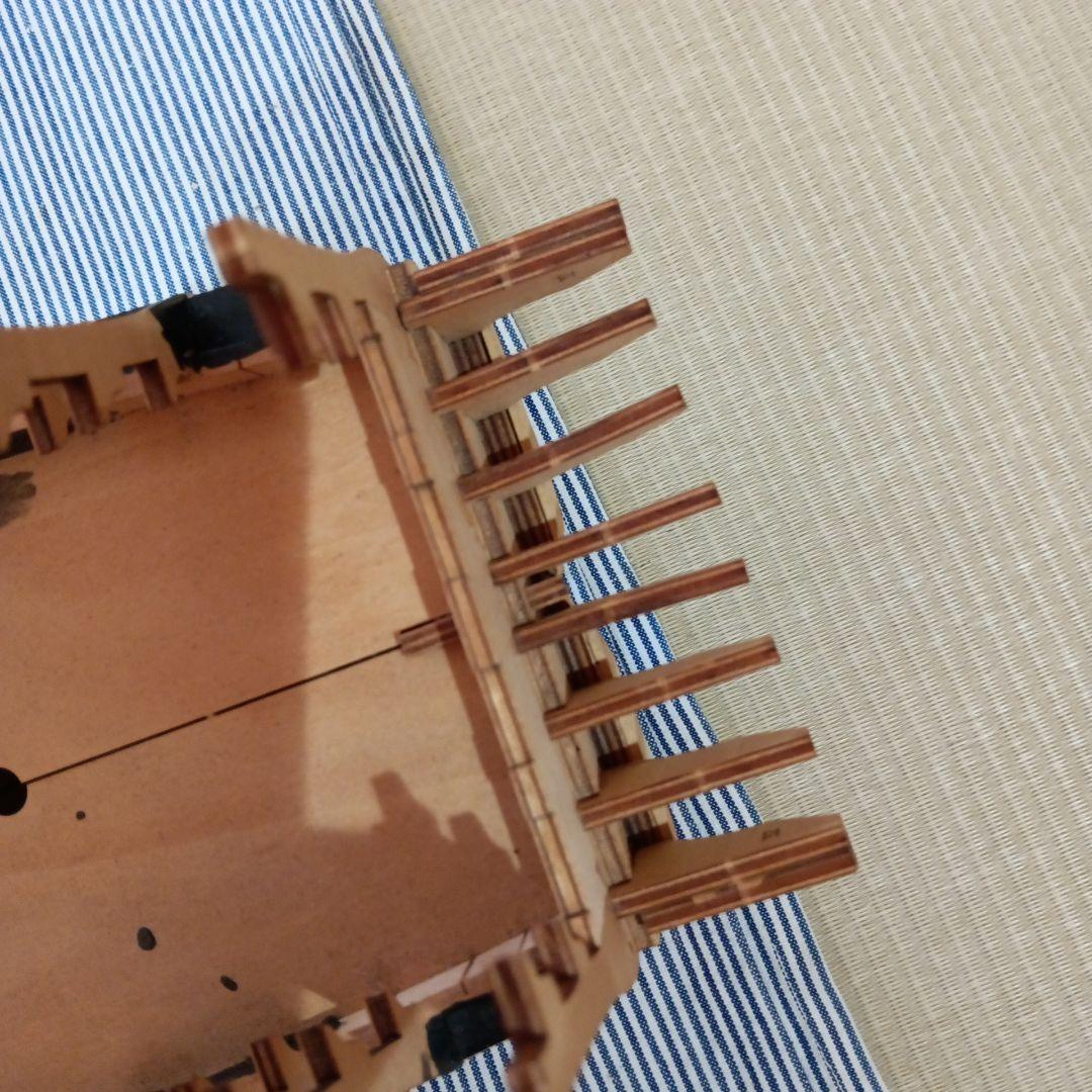 デアゴスティーニ①　週刊　HMSゥ゙ィクトリーを作る　victory 船本体