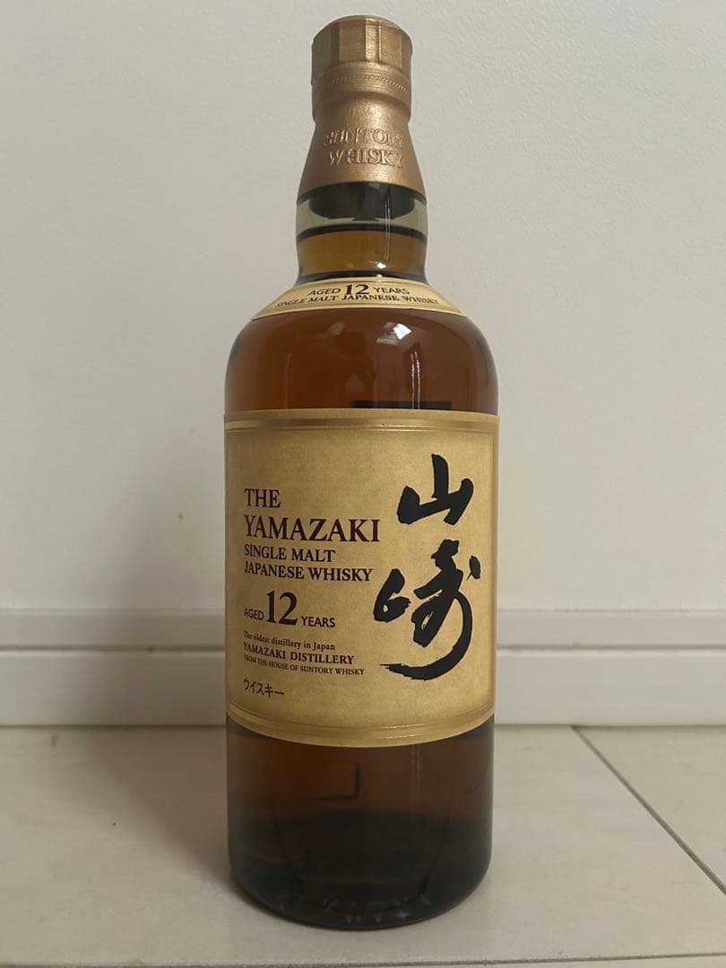 山崎 12年 シングルモルトウイスキー 700ml新品未開封 サントリー シングルモルトウイスキー 山崎 山崎12年 100周年ラベル