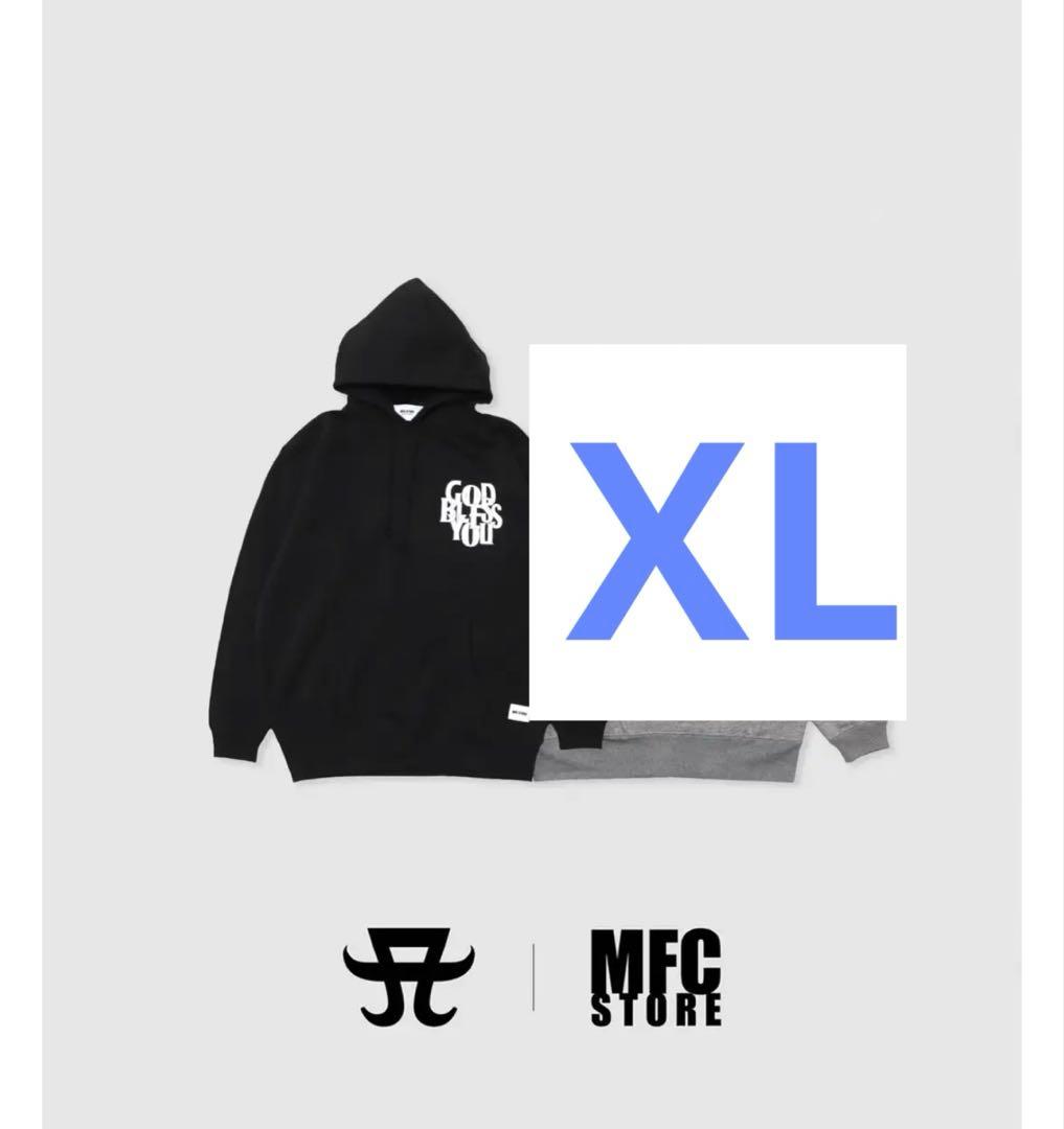 福岡限定 浜崎あゆみ×MFC フーディー ブラック×ゴールド Lサイズ 福岡