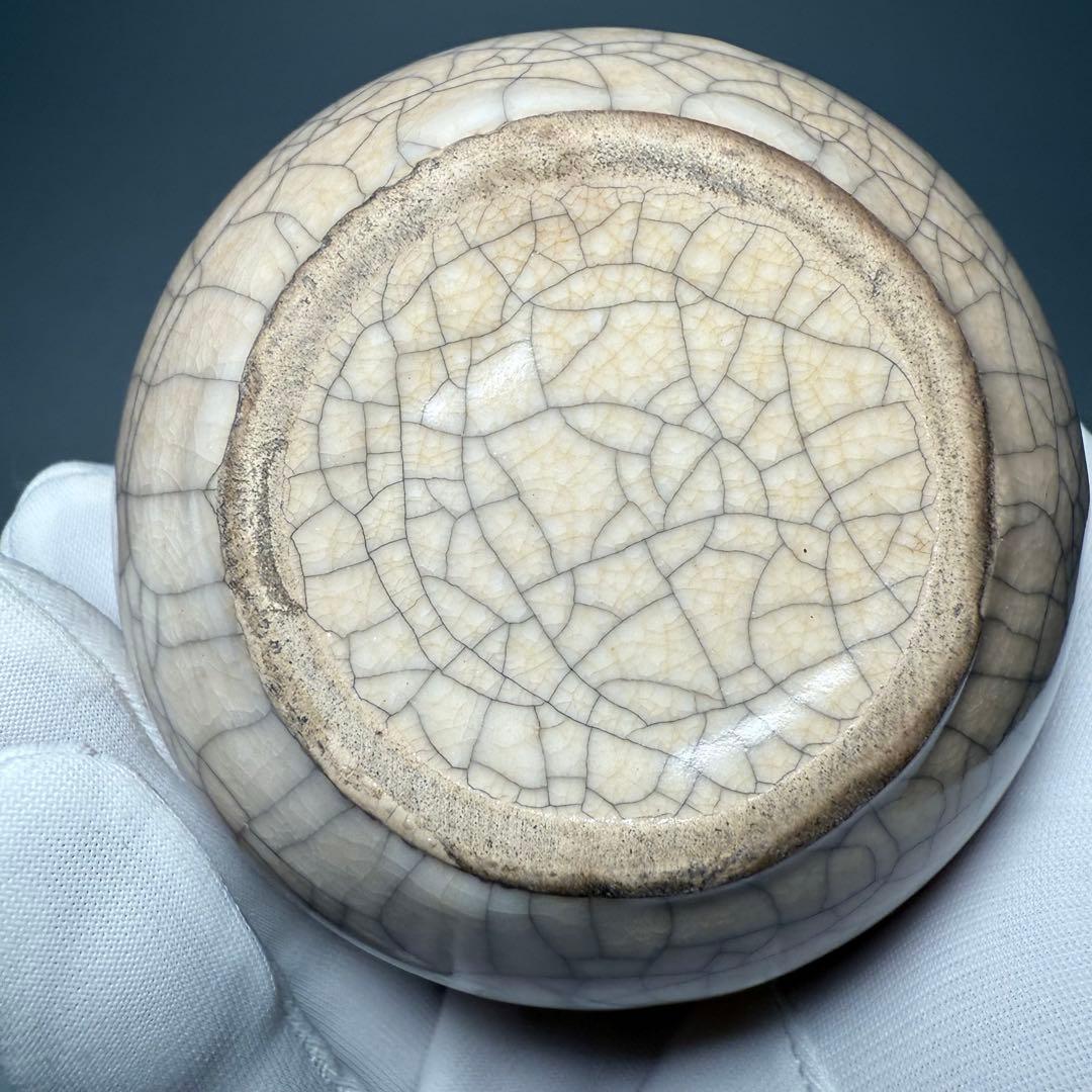 李朝 粉青沙器 鉄絵葡萄文徳利 古美術 蒐集家放出品 高さ14cm 朝鮮美術