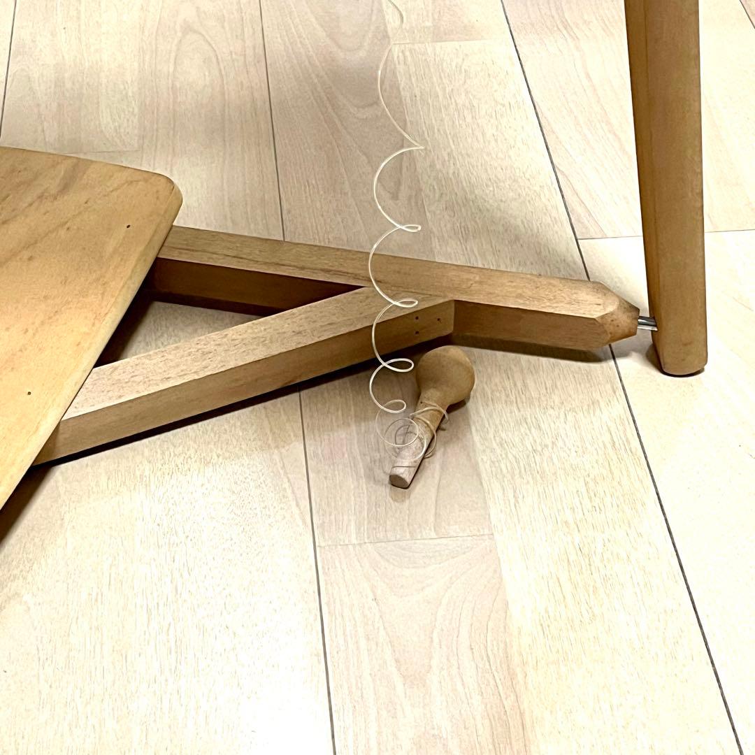 アシュフォード 木製糸車　糸巻　糸紡ぎ機　糸紡ぎ車　手紡ぎ機　紡毛機　羊毛　白木