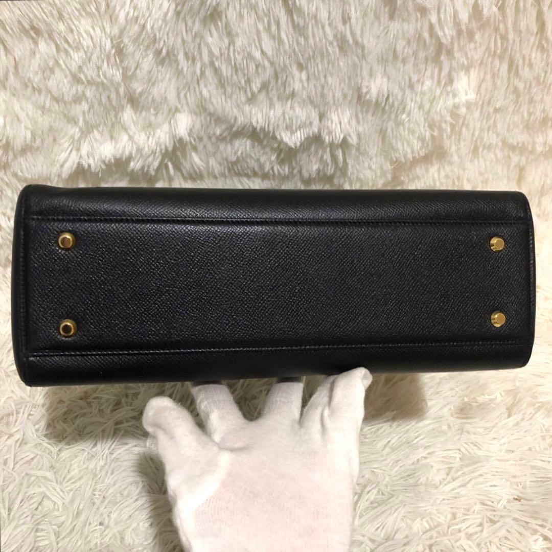 未使用✨銀座 和光 レザー ハンドバッグ ブラック