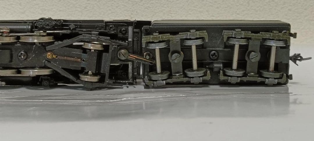 HOゲージ アダチ Ｄ51重装備蒸気機関車、メンテナンス済