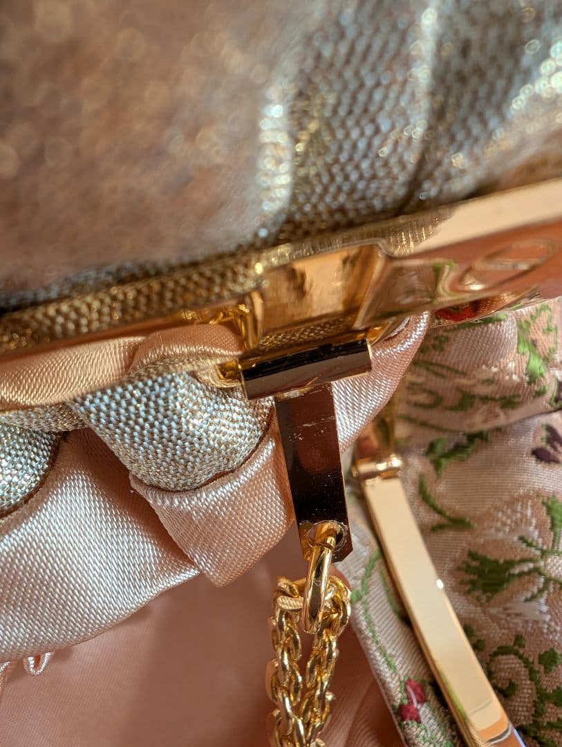 値下げしました　龍村普　バッグ 早雲寺文台裂　礼装、パーティー