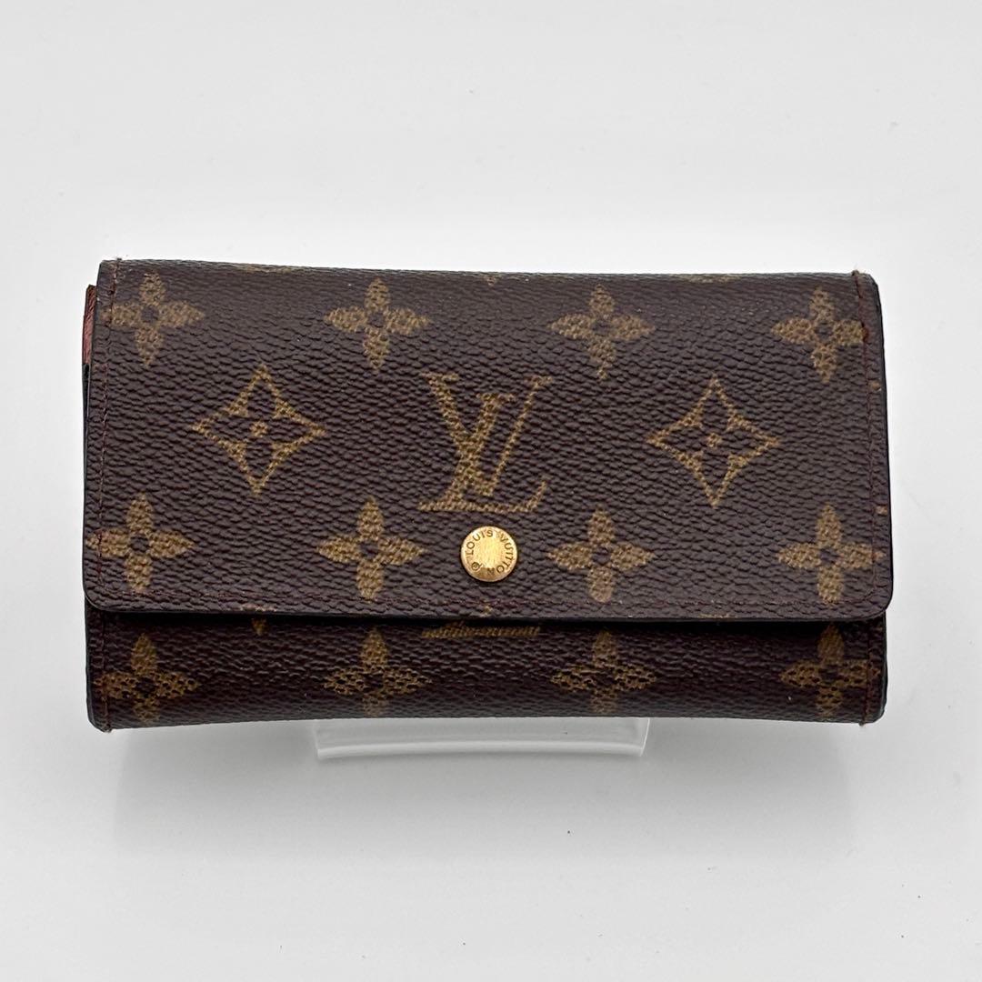 ルイヴィトン モノグラム ポルトモネジップ　ケース　小銭入れ　ミニ財布