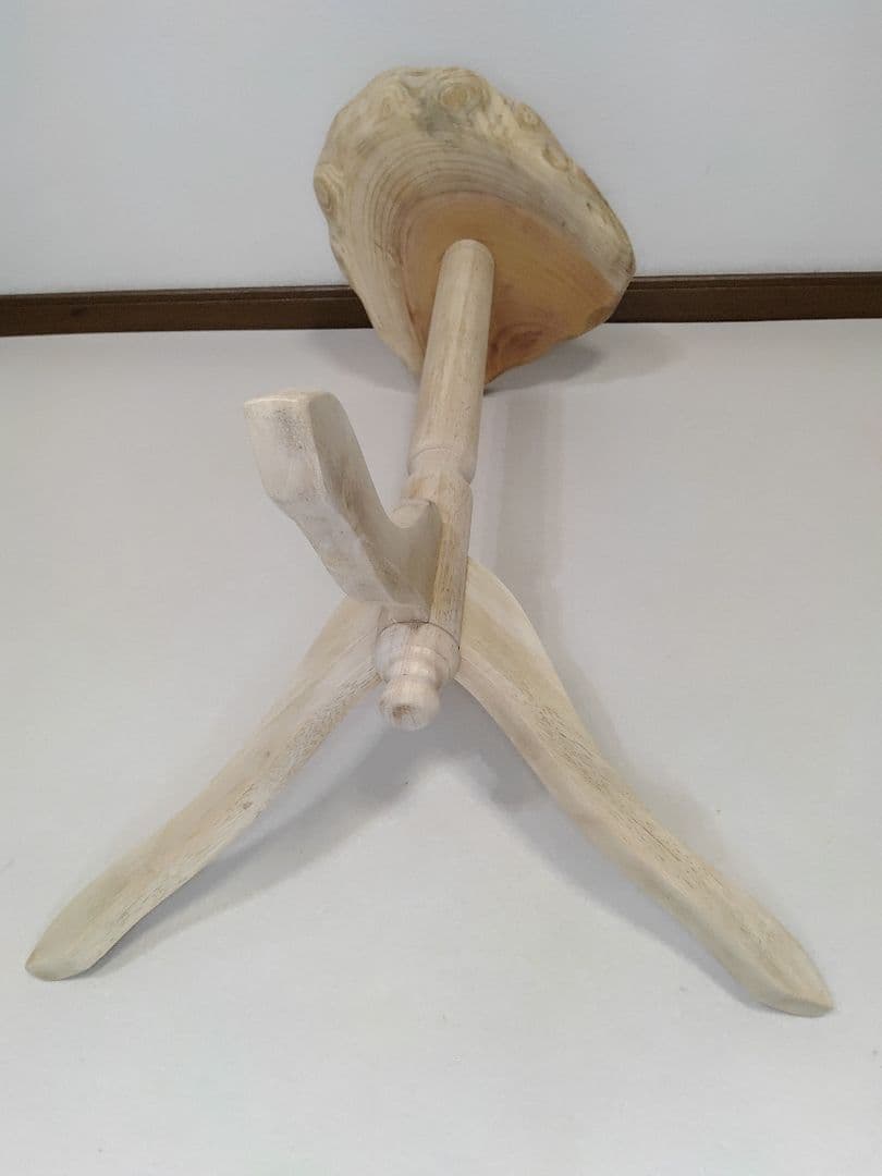 剥離家具 ストリップド家具 ハンドメイド サイドテーブル 飾り台 花台