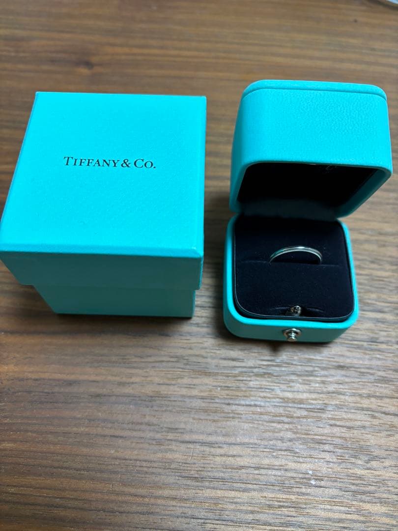 Tiffany & Co. ミルグレインティファニー約10号pt950