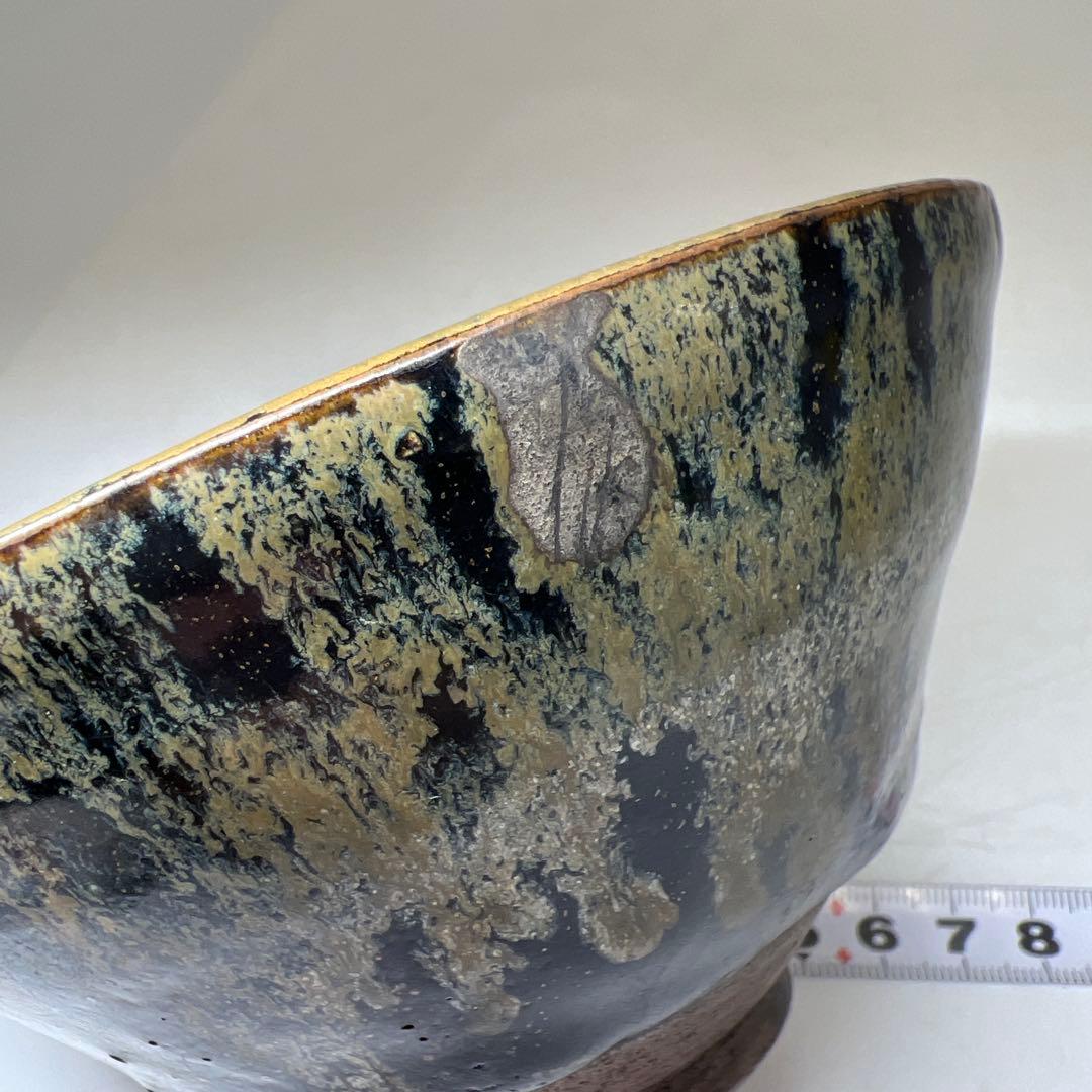 中国古玩 天目茶碗 口径12.8㎝ 東Y8-0204①タコサ - メルカリ