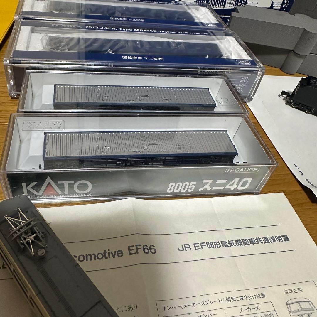 Nゲージ TOMIX KATO 蒸気機関車 電気機関車 3両セット