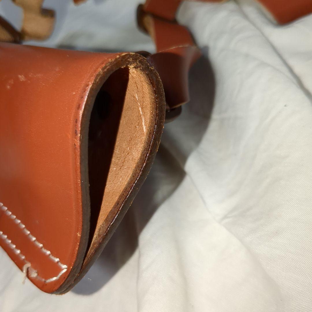 コルトM1848ドラグーン用右利きレザーホルスター No.822 コルト M1847