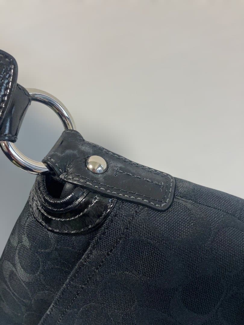 コーチ ショルダーバッグ　ハンドバッグ　シグネチャー F13738