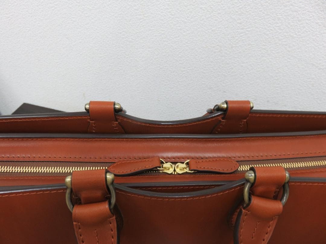 土屋鞄製造所 マグナス ファスナートップブリーフ ブリーフケース ビジネスバッグ