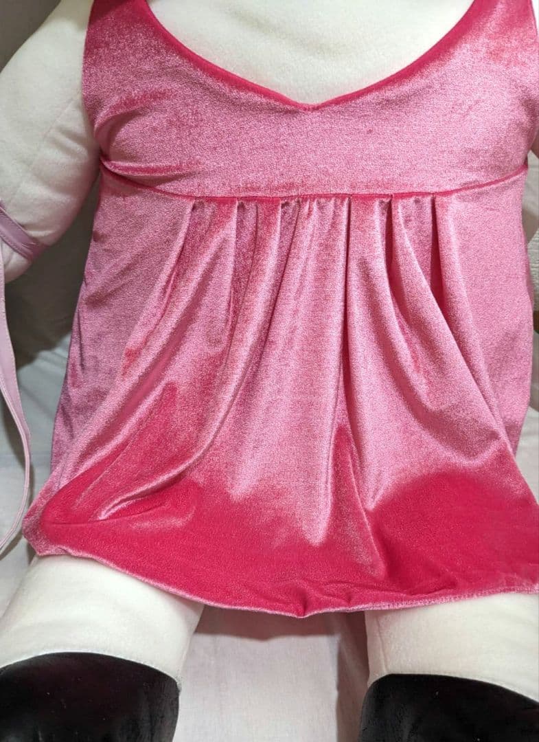 T*o様 【ハローキティ】 ぬいぐるみ 特大 ピンク ドレス トイ・プードル付き