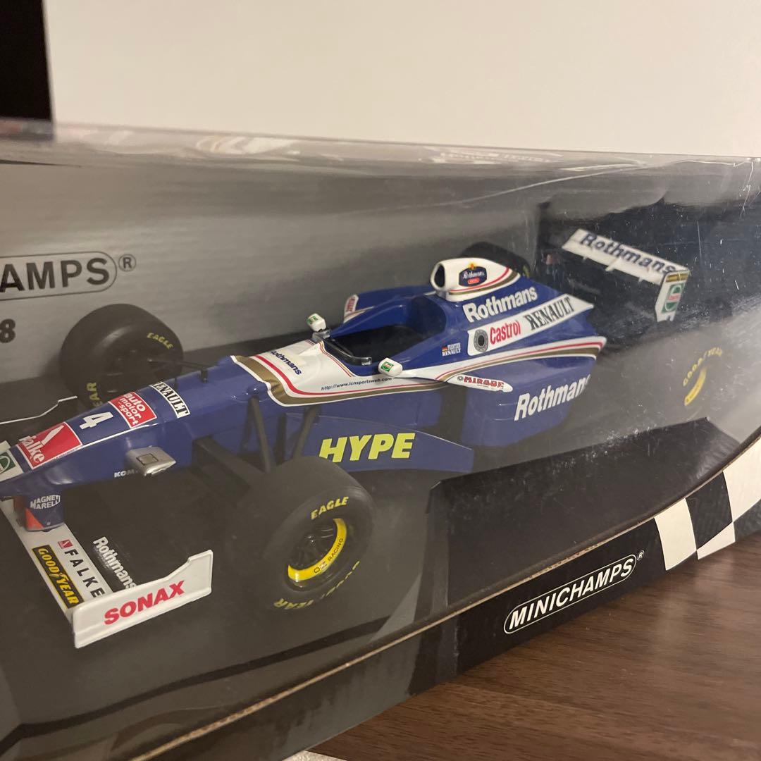 ミニチャンプス1/18 ウイリアムズルノーFW19 German D