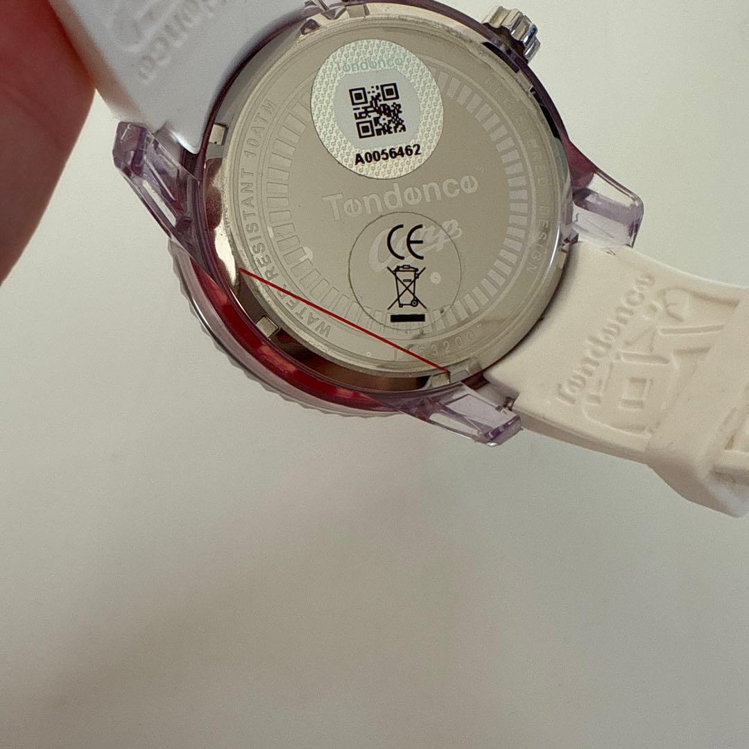 『期間限定』Tendence 腕時計 ホワイト カープ 限定品 美品