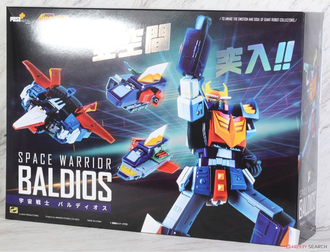 新品未開封品！ArtStorm POSE+メタルシリーズ 宇宙戦士バルディオス