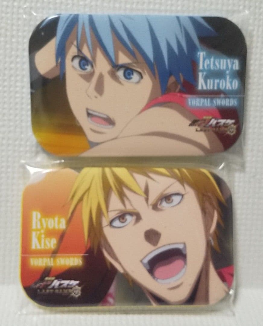 黒子のバスケ LAST GAME まるかくカンバッジ 黄瀬 - メルカリ