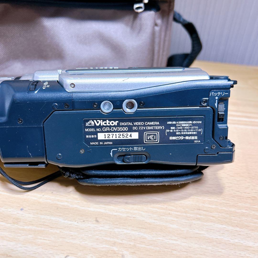miniDVのダビングにオススメ！Victor ビデオカメラ GR-DV3500 - メルカリ