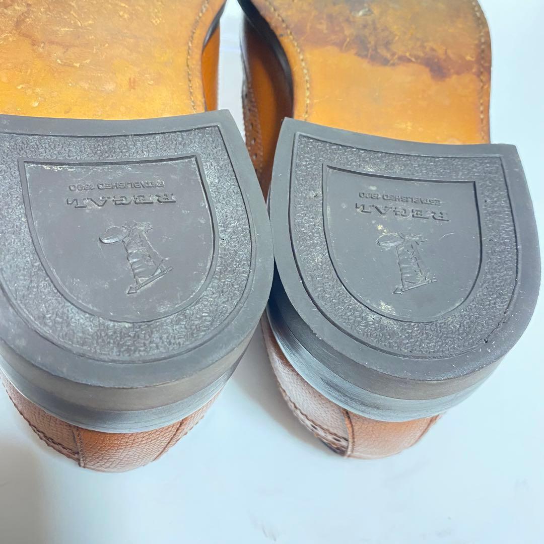 【美品】REGAL 2235インペリアルグレード ウイングチップ 24.5㎝