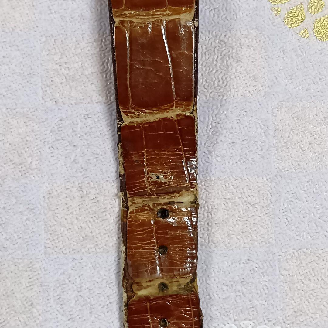 て*る様 【１４金】 オリエント シャンドール クォーツ 14K メンズ 動作品