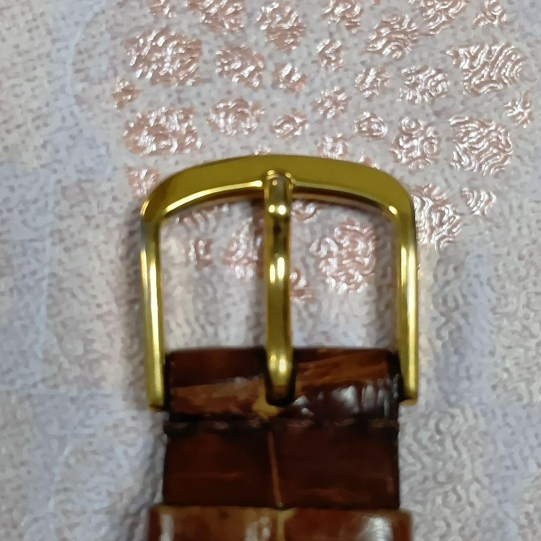 て*る様 【１４金】 オリエント シャンドール クォーツ 14K メンズ 動作品