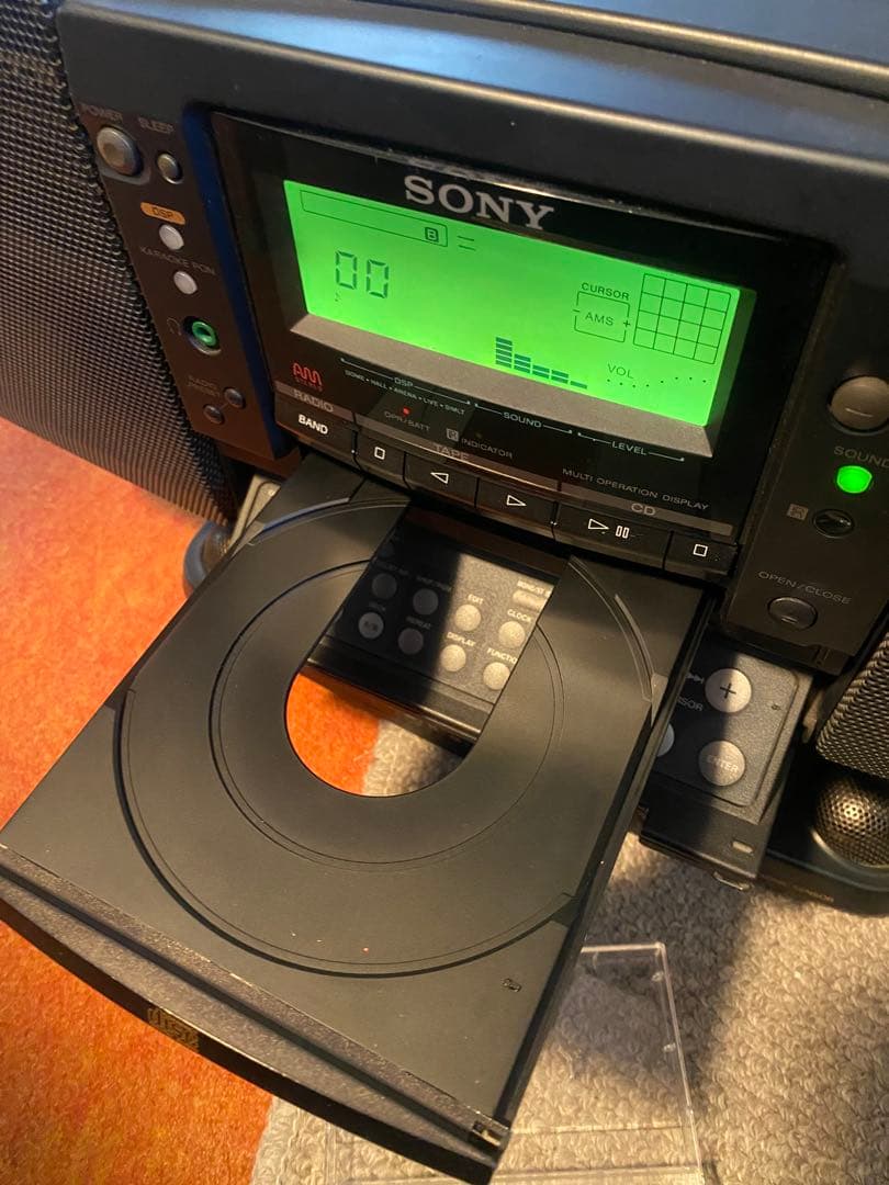 SONY ZS-8(B) ラジカセ 最高位機種