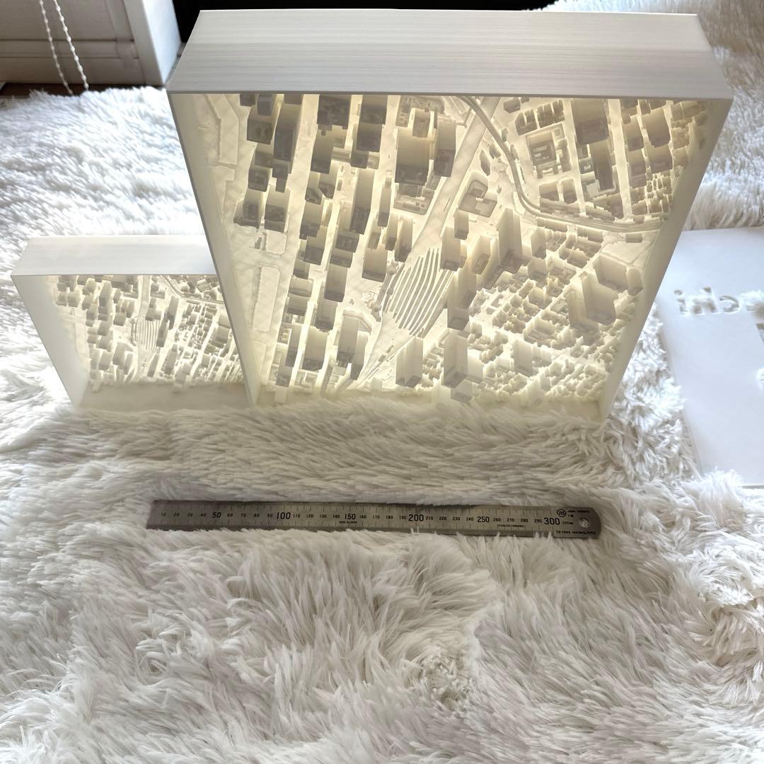 ☆5値下中！東京駅周辺ビッグサイズ☆精密都市模型 1/5000